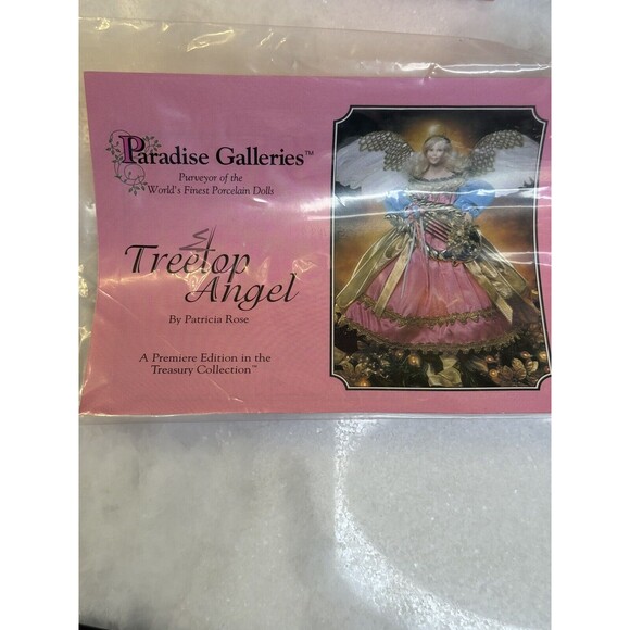 PARADISE GALLERIES Treasury Collection "Treetop Angel" 14" Lighted - Picture 16 of 16